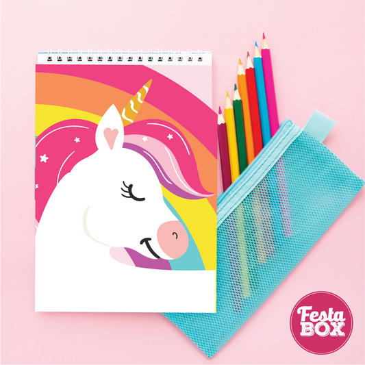 Return gifts - Drawing book - Unicorn theme Birthday Party