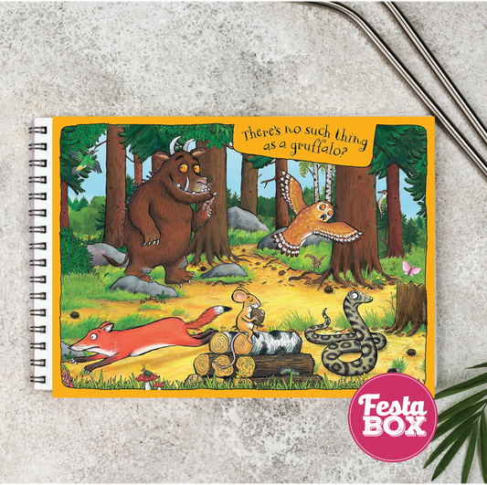 Return gifts - Drawing book - Gruffalo theme Birthday Party