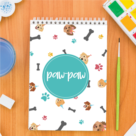 Return gifts - Drawing book - Puppy  theme Birthday Party - option 1