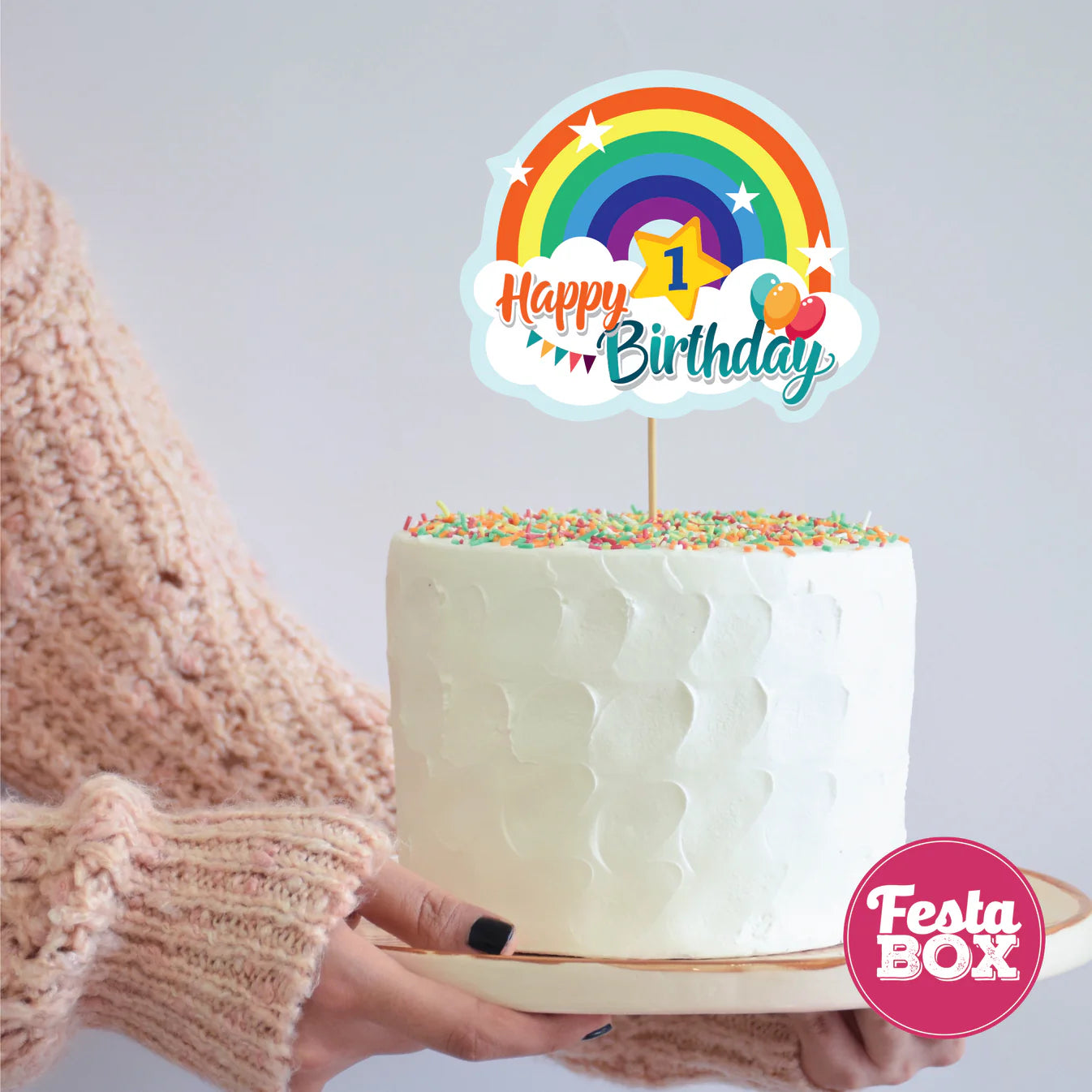 Birthday Party Box - Rainbow Theme