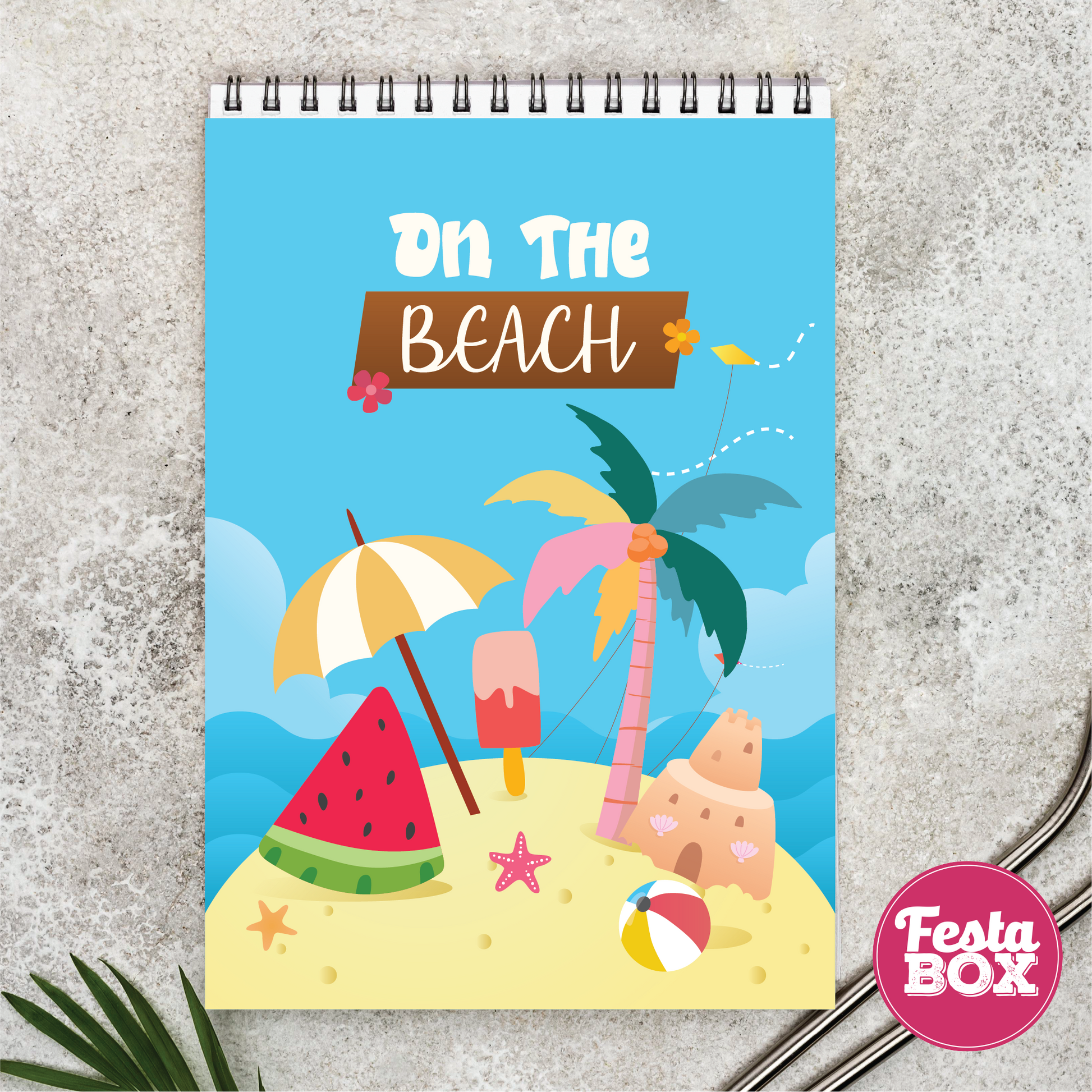 Return gifts - Drawing book - Beach theme Birthday Party