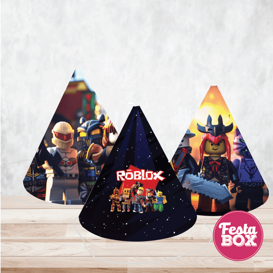 Birthday Caps - Roblox Theme - Assorted