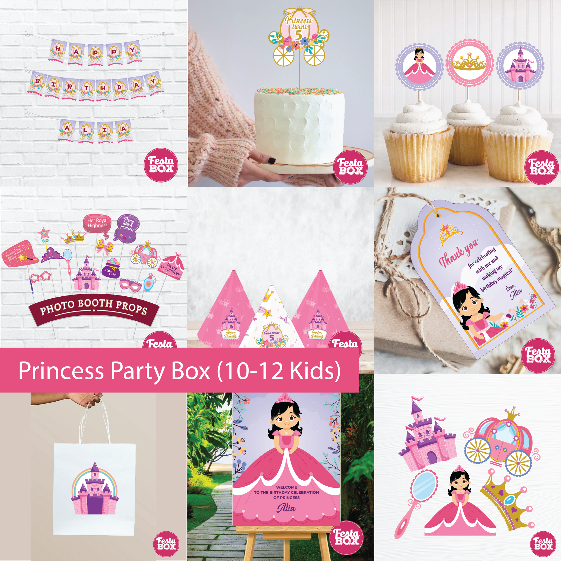 Birthday Party Box - Princess Theme