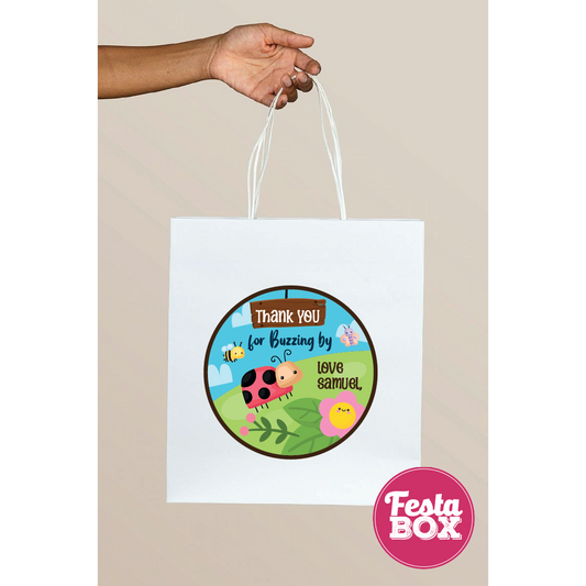 Return Gift Bags for Birthday Party - Bugs Theme - Option 2