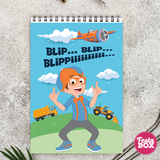 Drawing Book - Return Gifts for Birthday Party - Blippi Theme