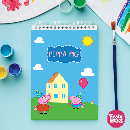 Return gifts - Drawing book - Peppa Pig theme Birthday Party