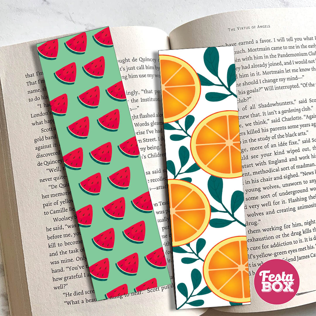Bookmark – Fruit Birthday Party Theme (Set of 6)Bookmark – Fruit Birthday Party Theme (Set of 6) - Assorted