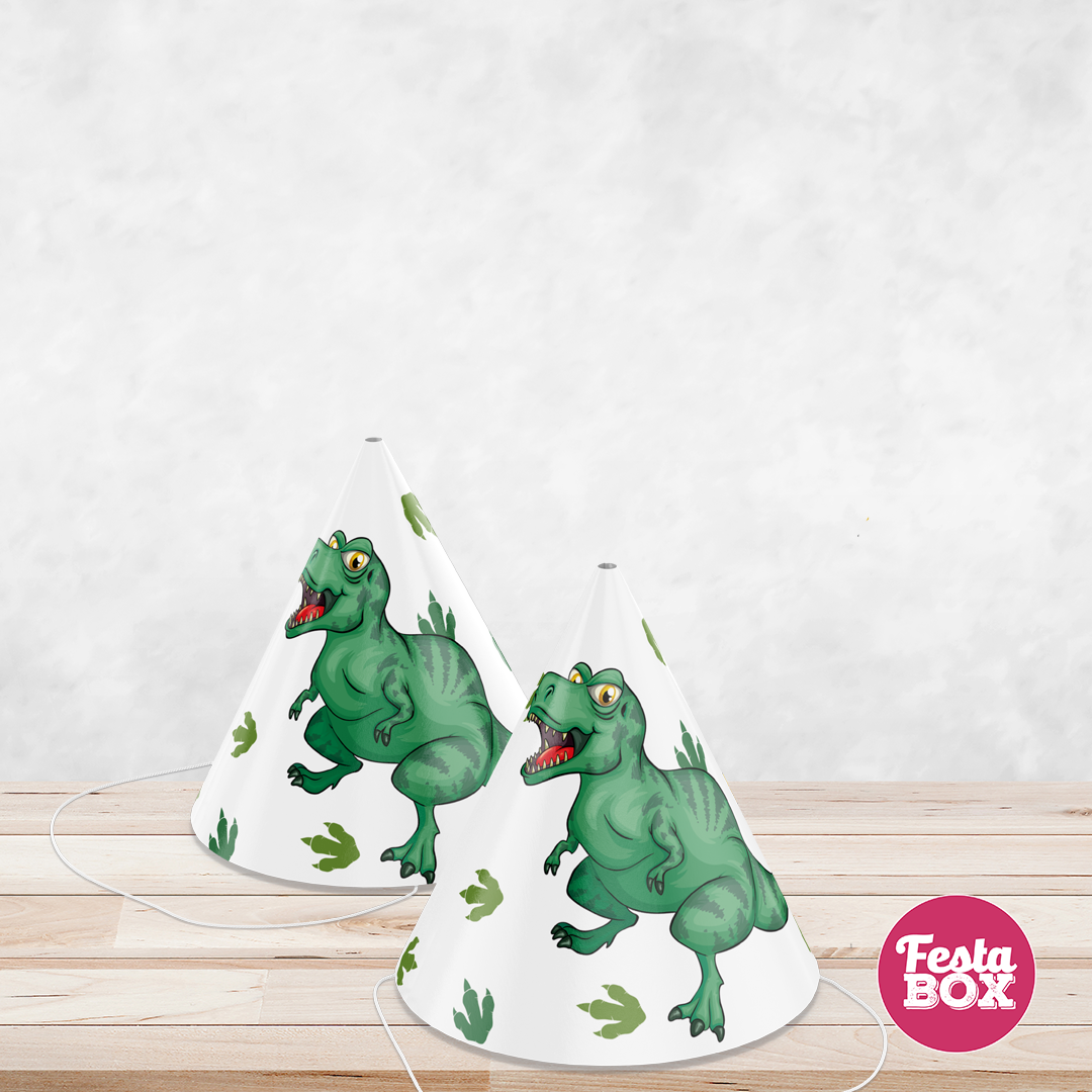 Birthday Celebration Caps - Dinosaur Theme (Set of 6) - Option 1