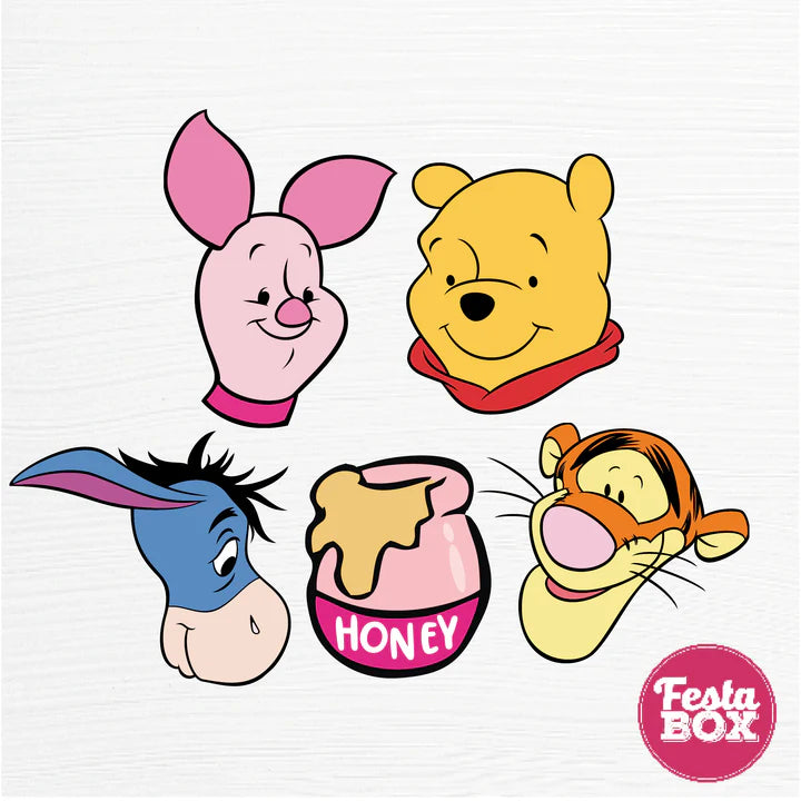 Birthday Party Box - Winnie the Pooh Theme