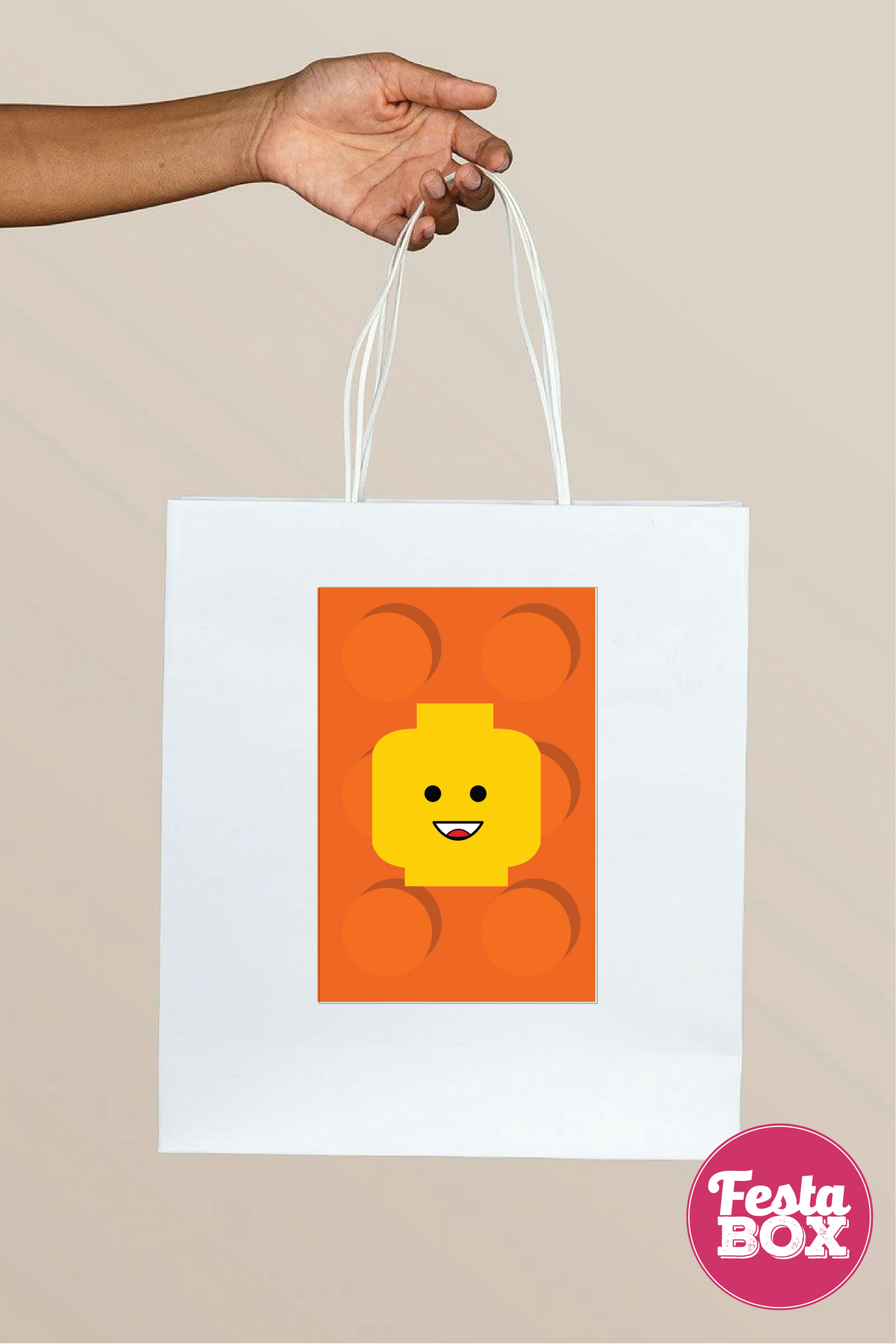 Return Gift Bags for Birthday Party - Lego Theme