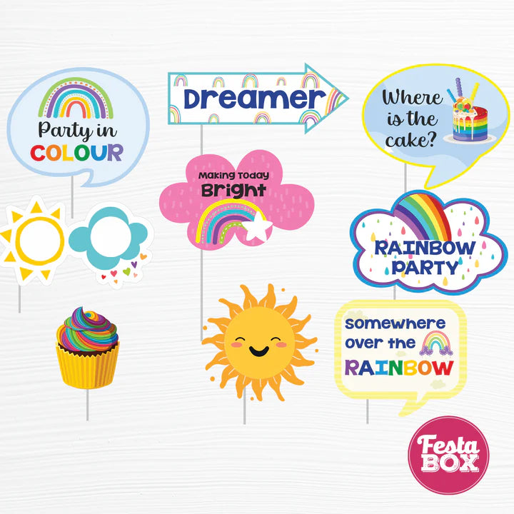Birthday Party Box - Rainbow Theme
