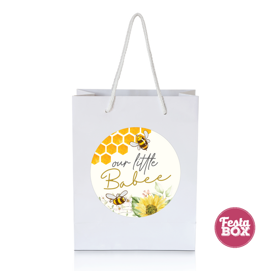 Return Gift Bags for Baby Shower – Honeybee Collection by Festabox-Option 1